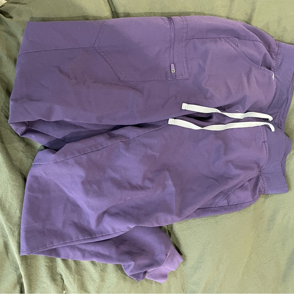 Figs Purple Track Pants & Joggers